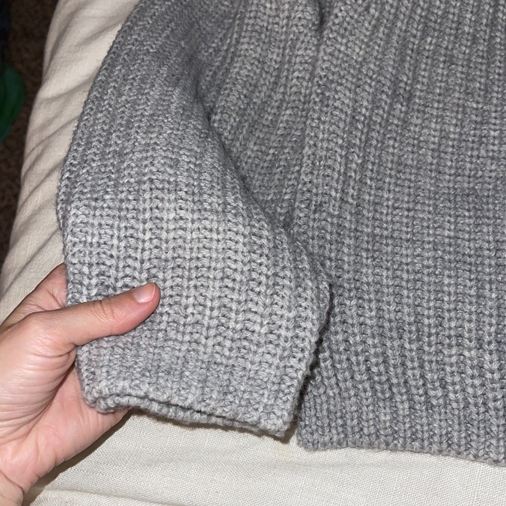 ASOS // Weekday Cassandra Sweater Grey NWT🌛 - Picture 11 of 16